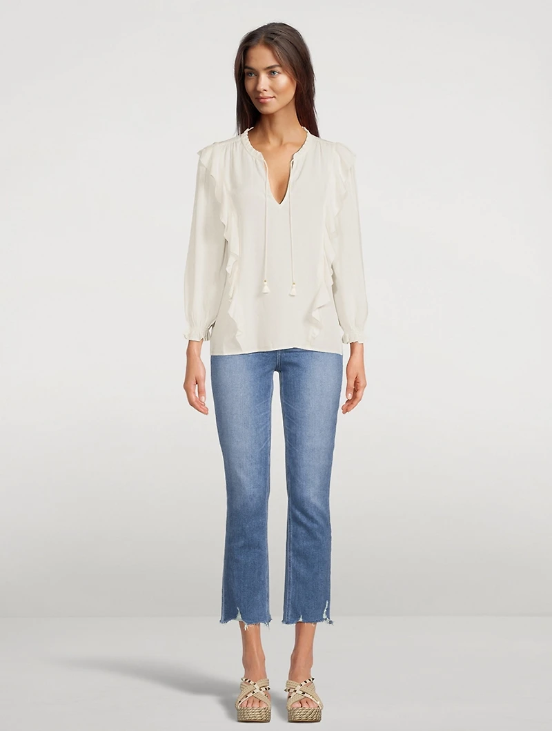 Kaydynn Ruffle Blouse