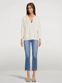 Kaydynn Ruffle Blouse