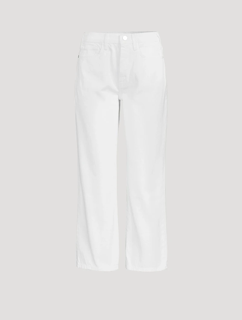 Le Jane High-Waisted Crop Jeans