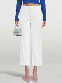 Le Jane High-Waisted Crop Jeans
