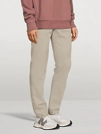 Cotton And Linen-Blend Jeans