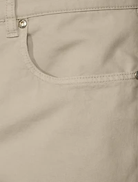 Cotton And Linen-Blend Jeans