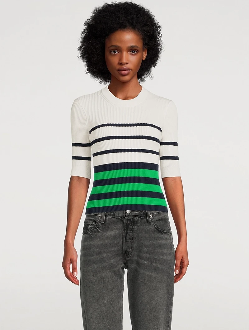 Shrunken Rib Sweater