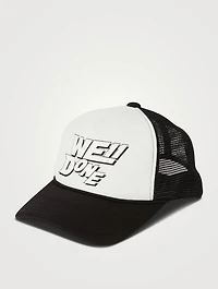 Logo Mesh Snapback Hat