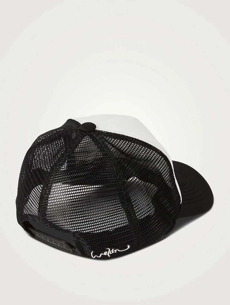 Logo Mesh Snapback Hat