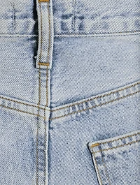 Luna Pieced High-Rise Tapered Jeans
