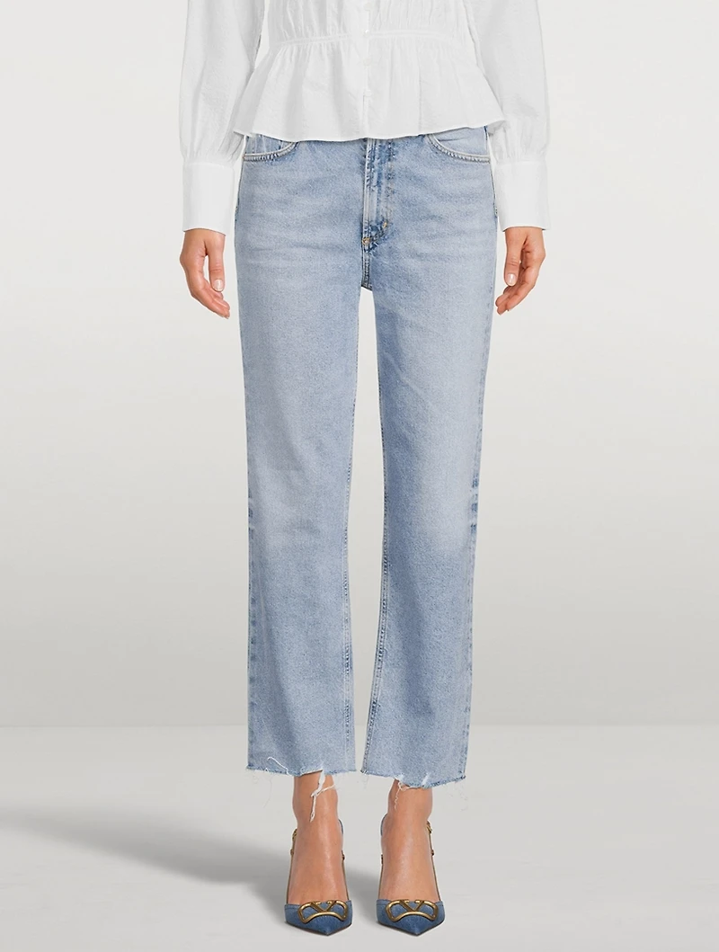 Daphne High-Waisted Stovepipe Jeans