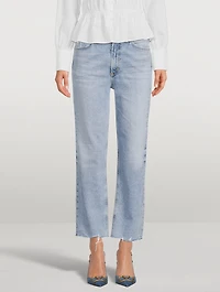 Daphne High-Waisted Stovepipe Jeans