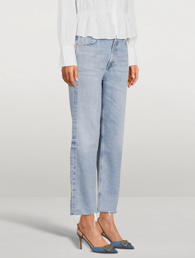 Daphne High-Waisted Stovepipe Jeans