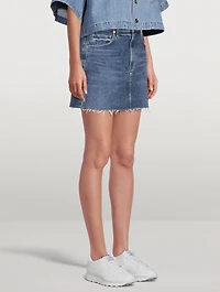 Beatnik Denim Mini Skirt
