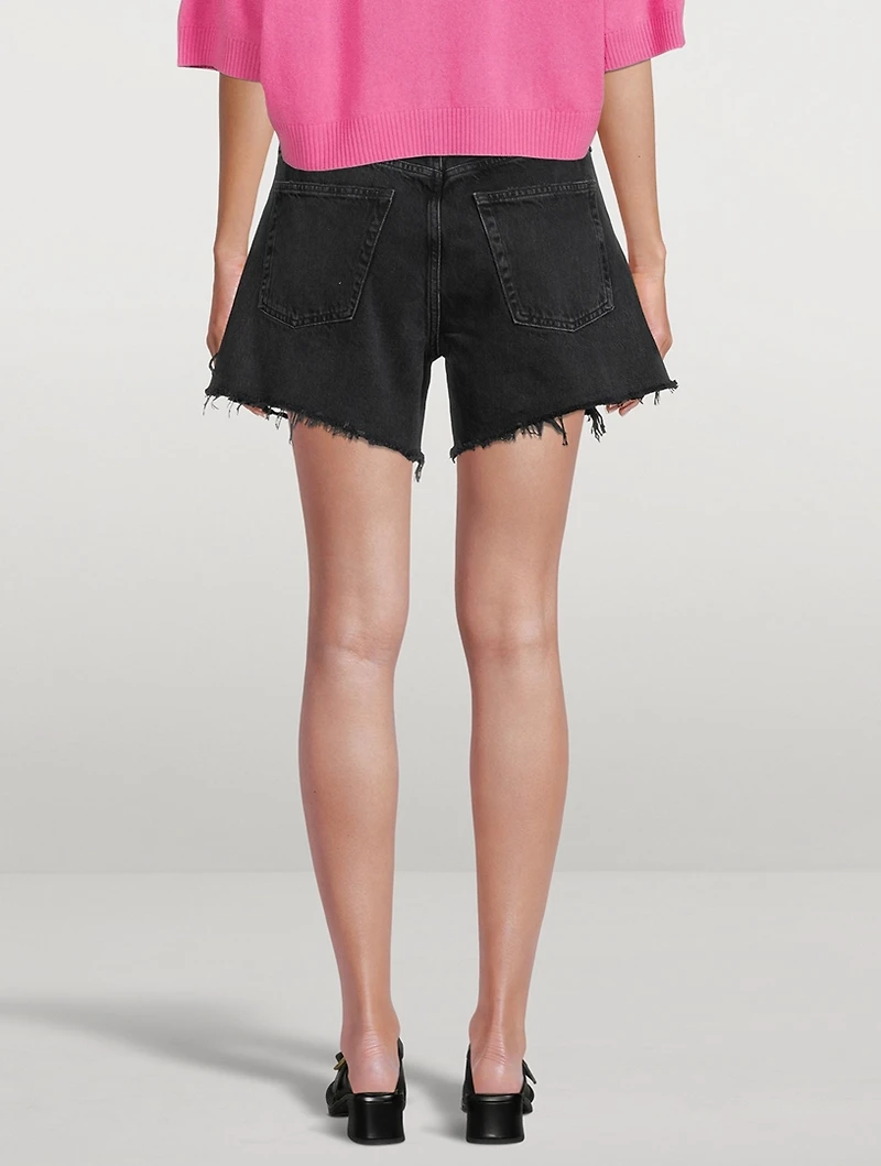 Parker Long Denim Shorts
