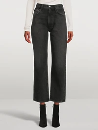 Mellery High-Waisted Straight Jeans