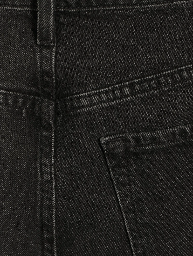 Mellery High-Waisted Straight Jeans
