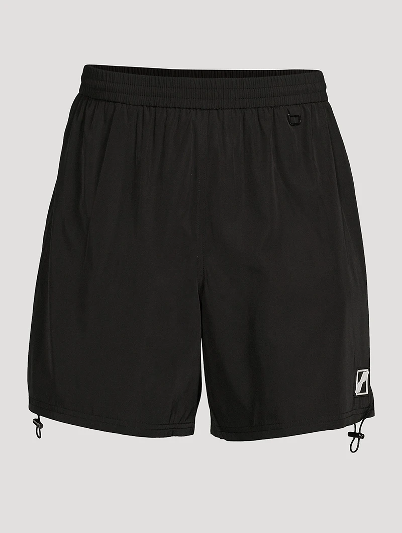 Elastic-Waist Shorts