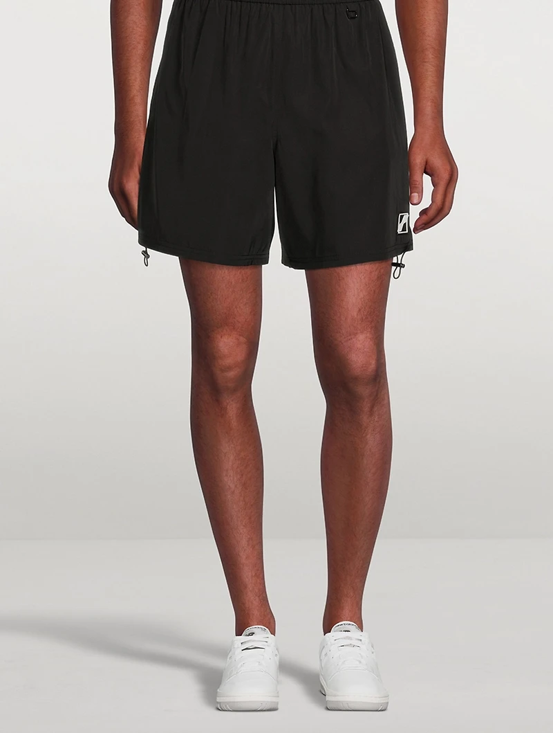 Elastic-Waist Shorts