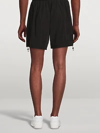 Elastic-Waist Shorts