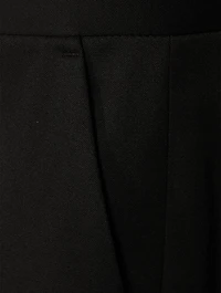 Wool-Blend Straight-Leg Pants