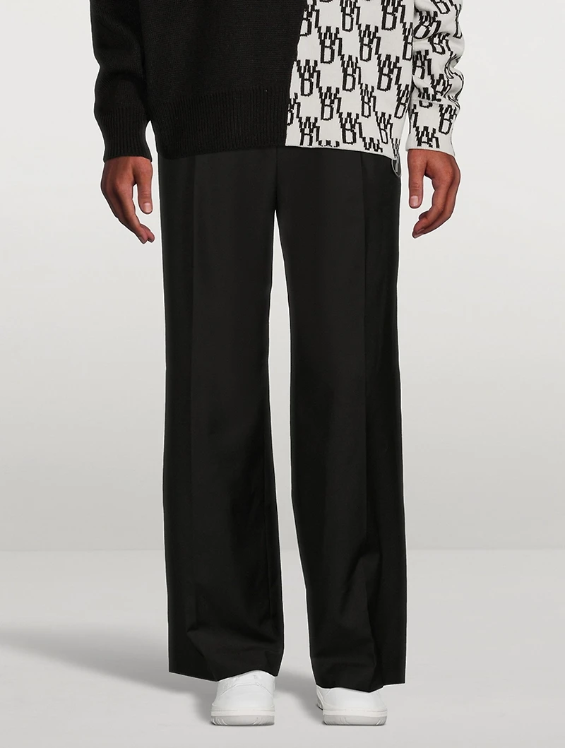 Straight-Leg Pants