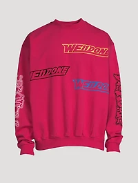 Cotton Sweatshirt With Side Logo