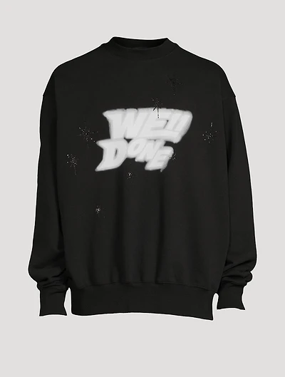 Spray Logo Sweatshirt