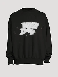 Spray Logo Sweatshirt