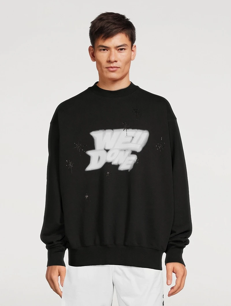 Spray Logo Sweatshirt