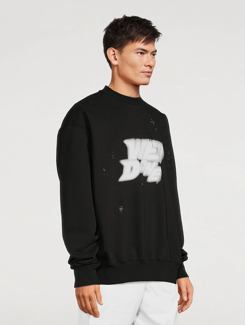 Spray Logo Sweatshirt