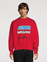 Cotton Logo Sweatshirt