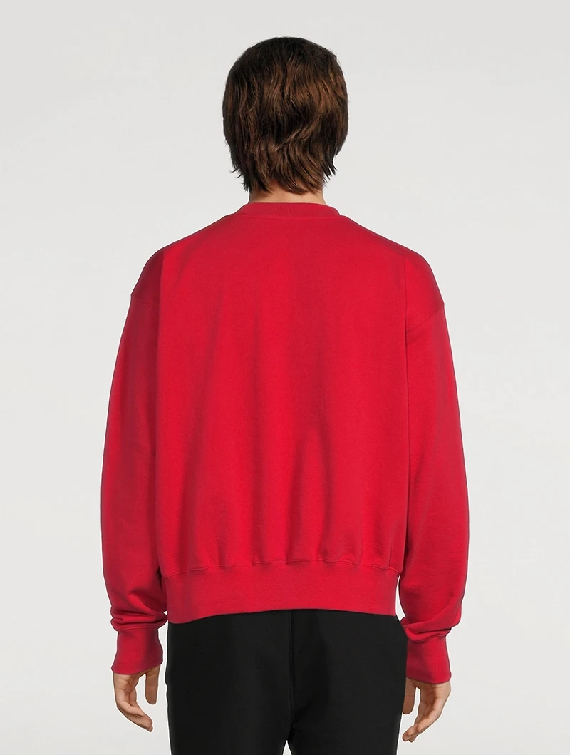 Cotton Logo Sweatshirt