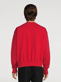 Cotton Logo Sweatshirt