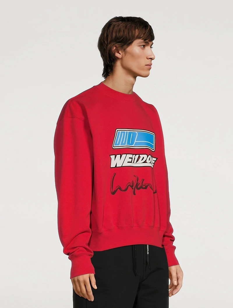 Cotton Logo Sweatshirt