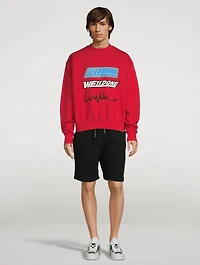 Cotton Logo Sweatshirt