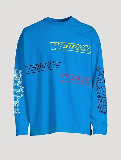 Long-Sleeve T-Shirt With Side Logo