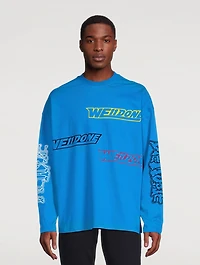 Long-Sleeve T-Shirt With Side Logo