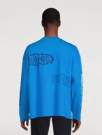Long-Sleeve T-Shirt With Side Logo