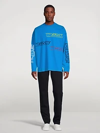 Long-Sleeve T-Shirt With Side Logo