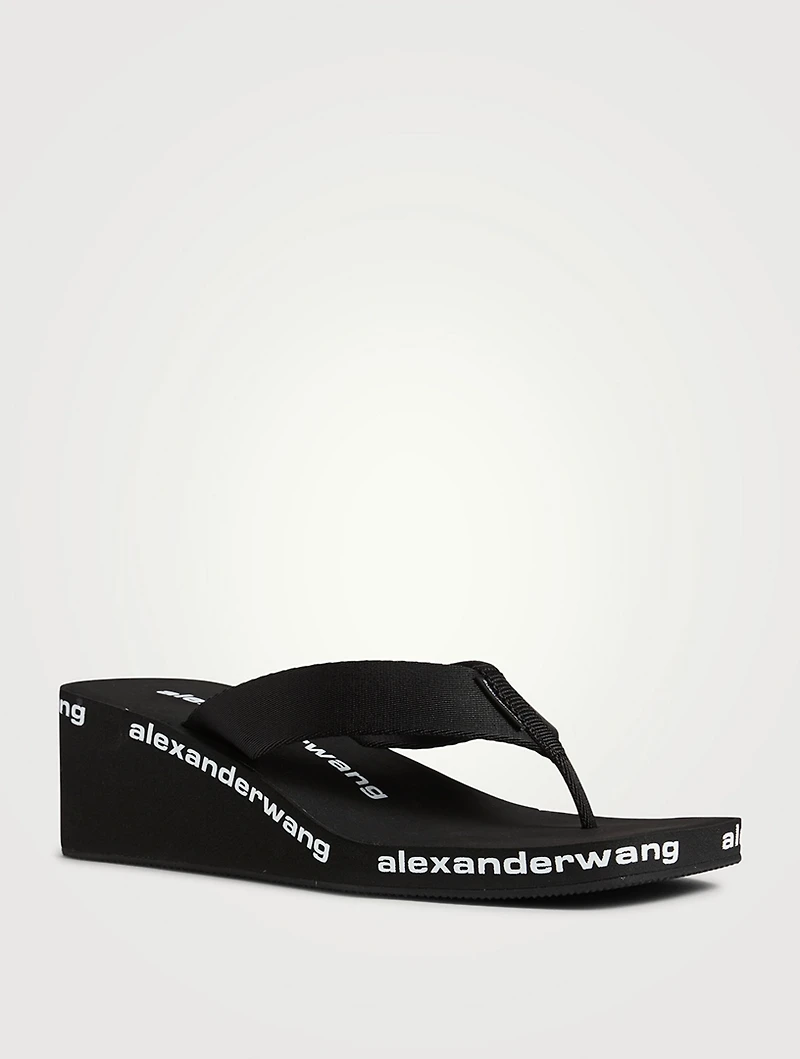AW Wedge Thong Sandals