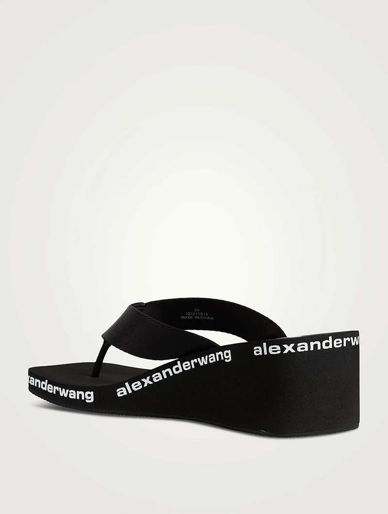 AW Wedge Thong Sandals