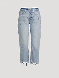 Le Original Distressed Straight Jeans