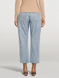 Le Original Distressed Straight Jeans
