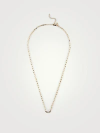 14K Gold Mini Link Necklace