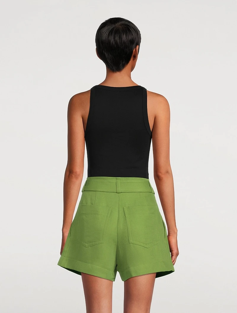 Pima Cotton Scoop Neck Tank Top