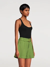 Pima Cotton Scoop Neck Tank Top