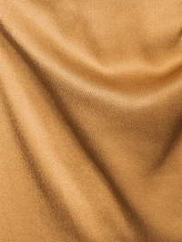 Satin Draped Wrap Dress