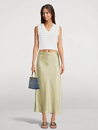 Tuck Stitch Organic Cotton Vest