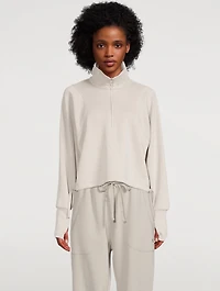 Sand Wash Half-Zip Sweatshirt