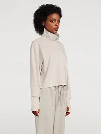 Sand Wash Half-Zip Sweatshirt