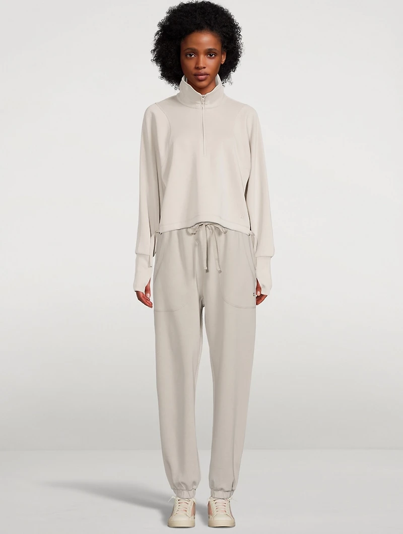 Sand Wash Half-Zip Sweatshirt