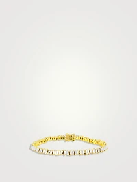 Fireworks 18K Gold Tennis Bracelet With Diamonds