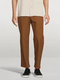 Bill Cotton Slim-Fit Pants